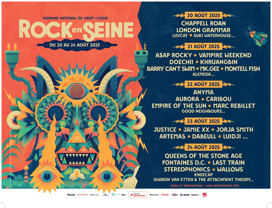 Pass Festivals Rock en Seine  - Saint-Cloud